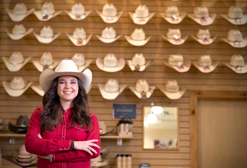 Baskins western wear store
