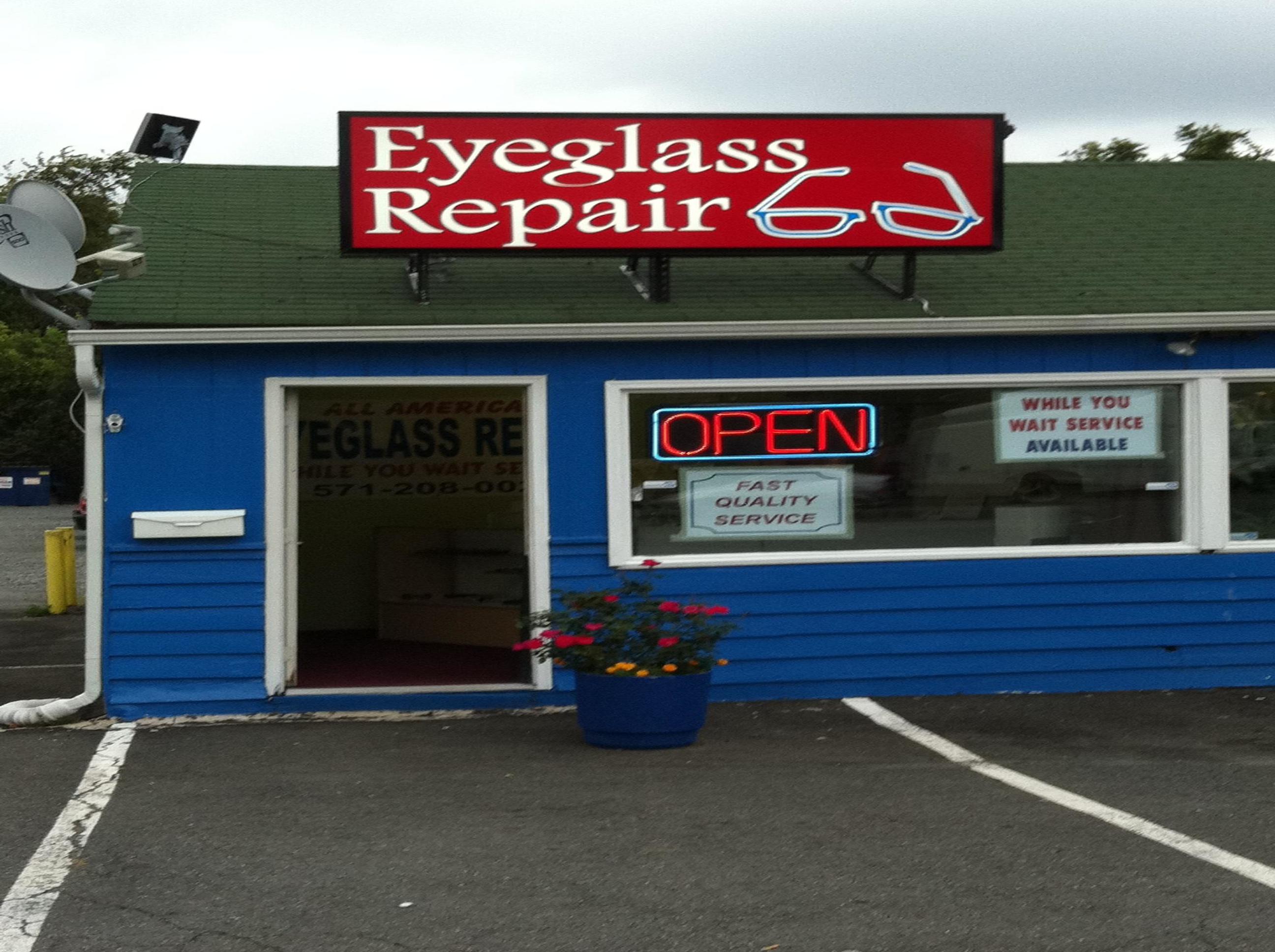 Manassas eyeglass repair, 7573 Centreville Rd, Manassas, VA, Opticians