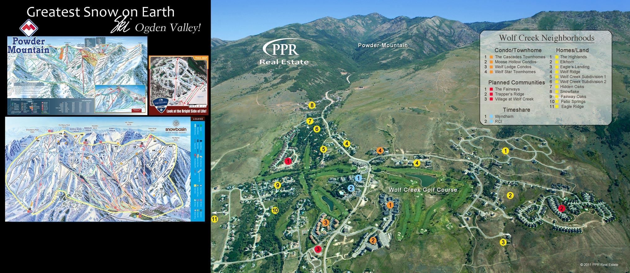 Ogden Valley Realty Snowbasin Powder Mountain Eden Utah in