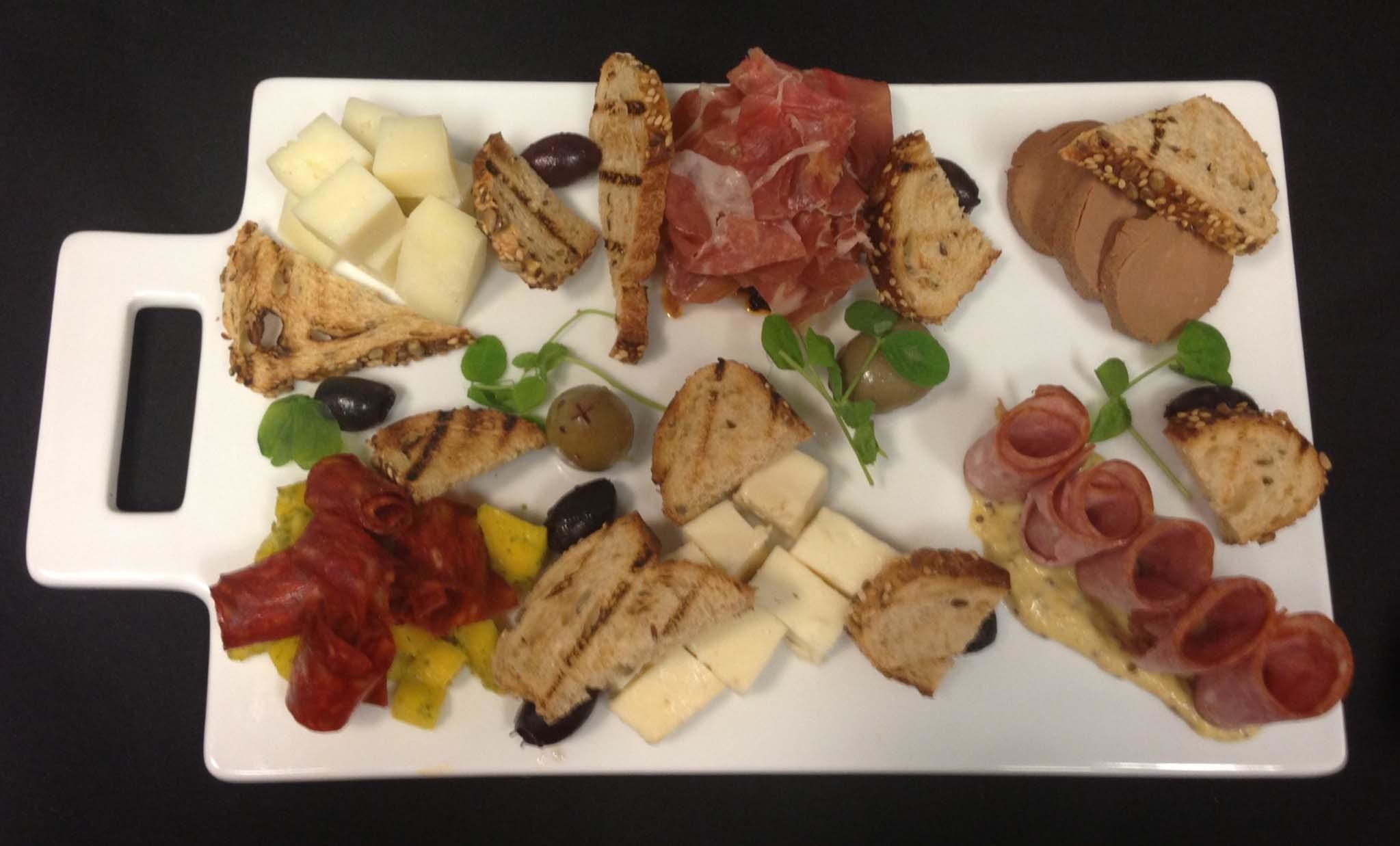 Cheese board and Charcuterie $15