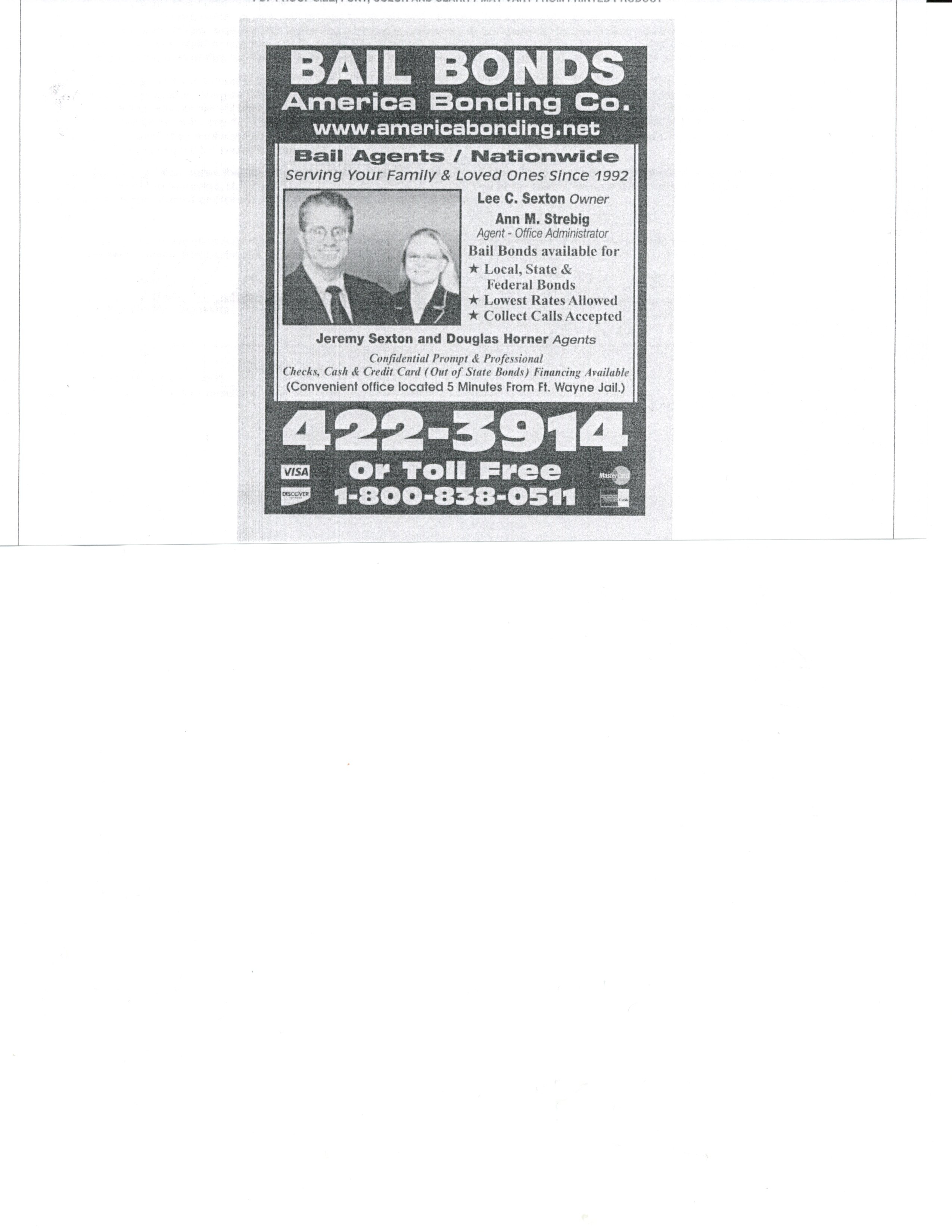 Yellow Page Ad in Fort Wayne, IN