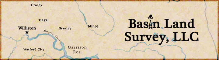 Basin Land Survey Logo