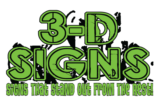 3-D Signs