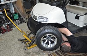 Whether your golf cart needs a simple part, a complete rebuild or major repairs, we can help! Let our qualified technicians diagnose and repair your golf car, using quality parts. We provide expert service at a fair price and in a timely manner to get you back driving again quickly!