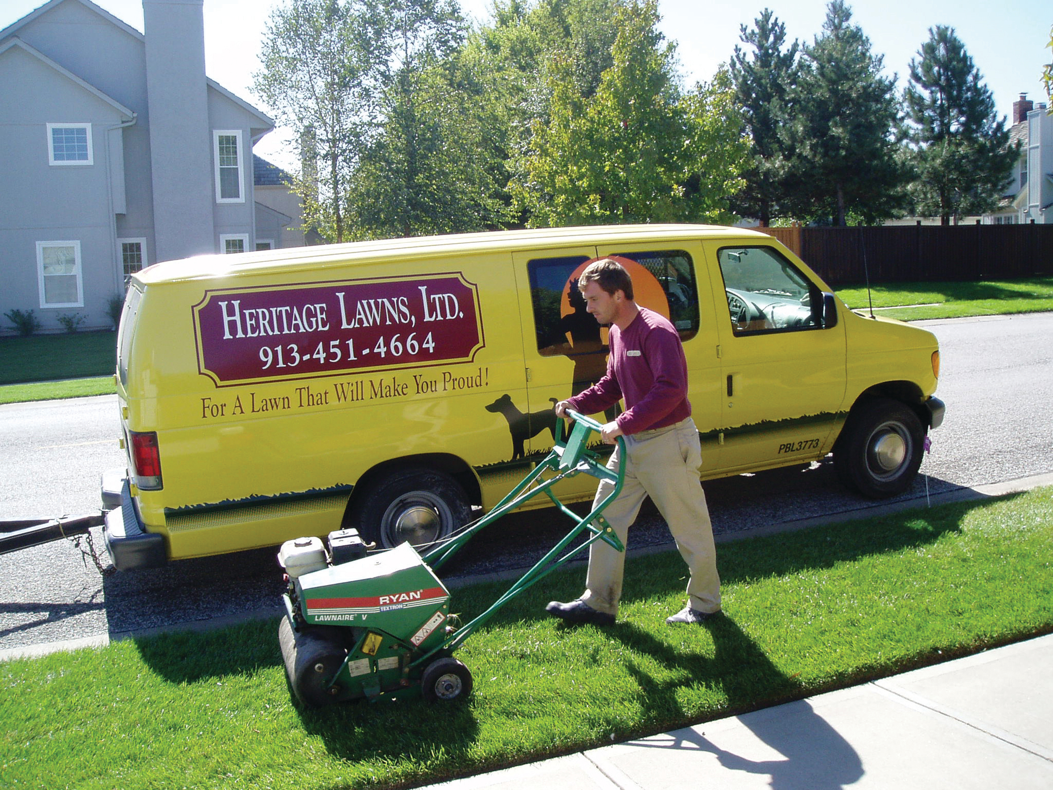 Heritage Lawn Seeding