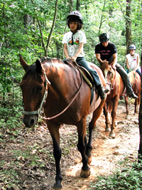 Sunburst Stables - Helen Horseback Riding & Zipline Tours - Clarkesville, GA