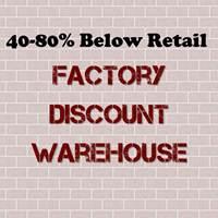 Factory Discount Warehouse - Mattresses &amp; Furniture Logo