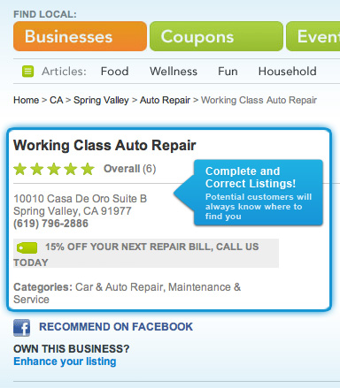 Add a business to Local.com