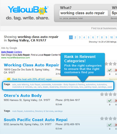 Rank in Relevant Categories!