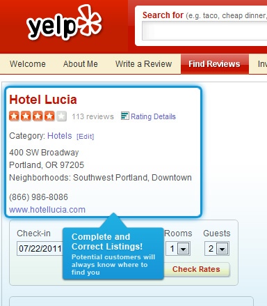 Add a business to Yelp