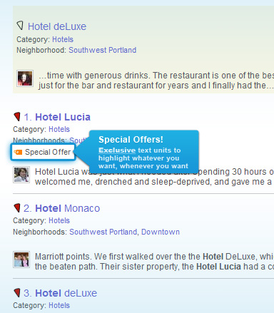 Yelp advertising