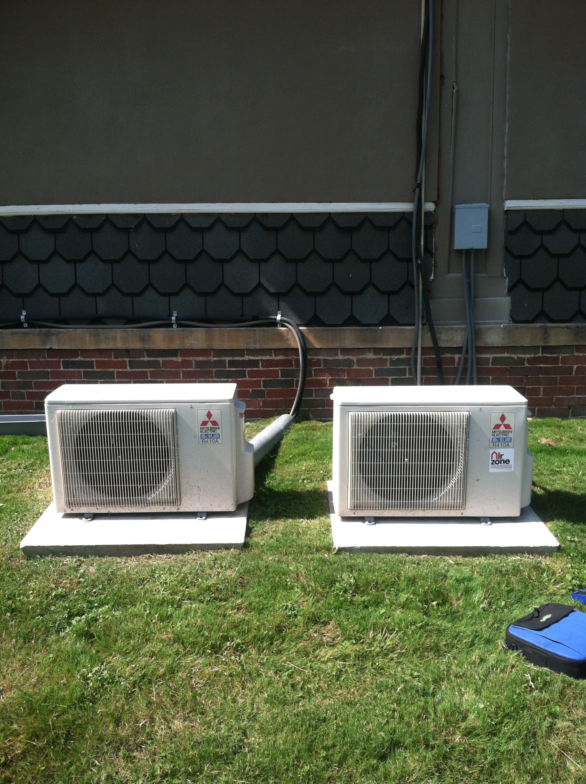 Mini Split Installation , Kyle Tx, 2012