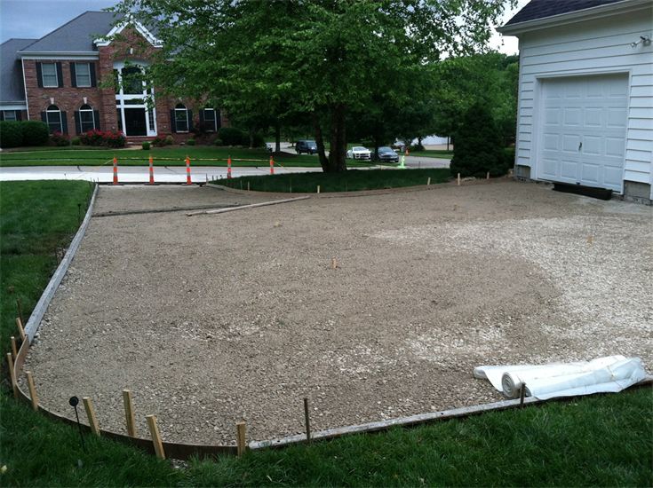 driveway set up