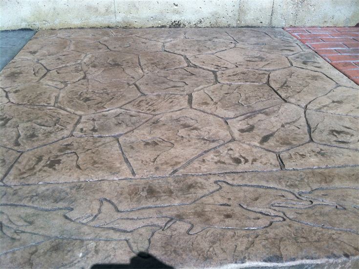 stamped concrete