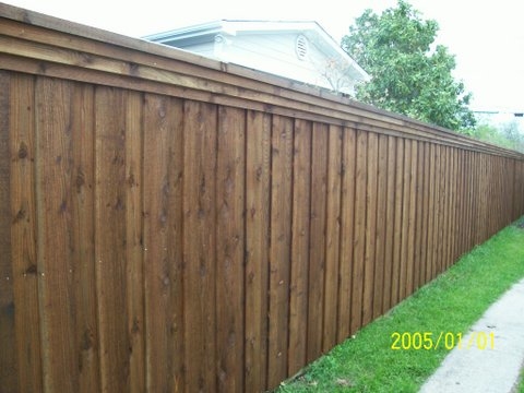 Wood fences Dallas