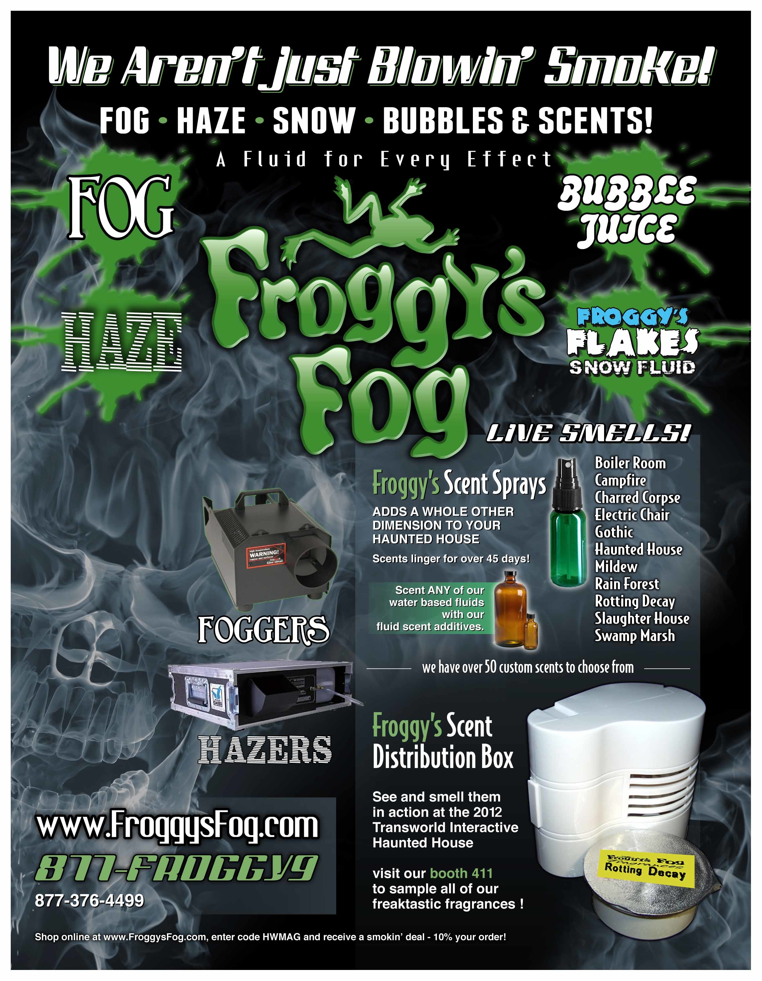 Froggy's Fog Columbia, TN
