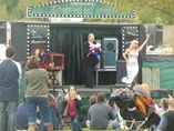 John performs at Fairs and Festivals. And always is a crowd pleaser!