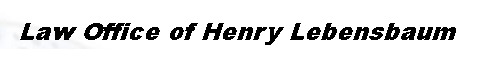 Law Office of Henry Lebensbaum (Abogado)