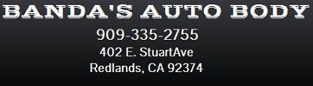 Banda's Auto Body Logo