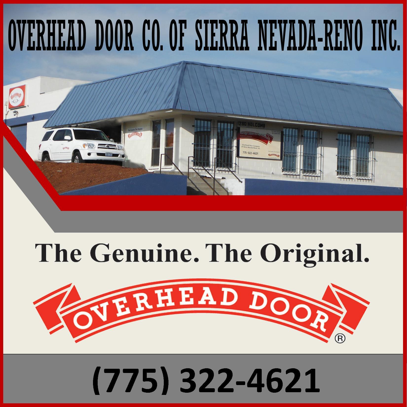 Overhead Door Co. of Sierra Nevada-Reno Inc.