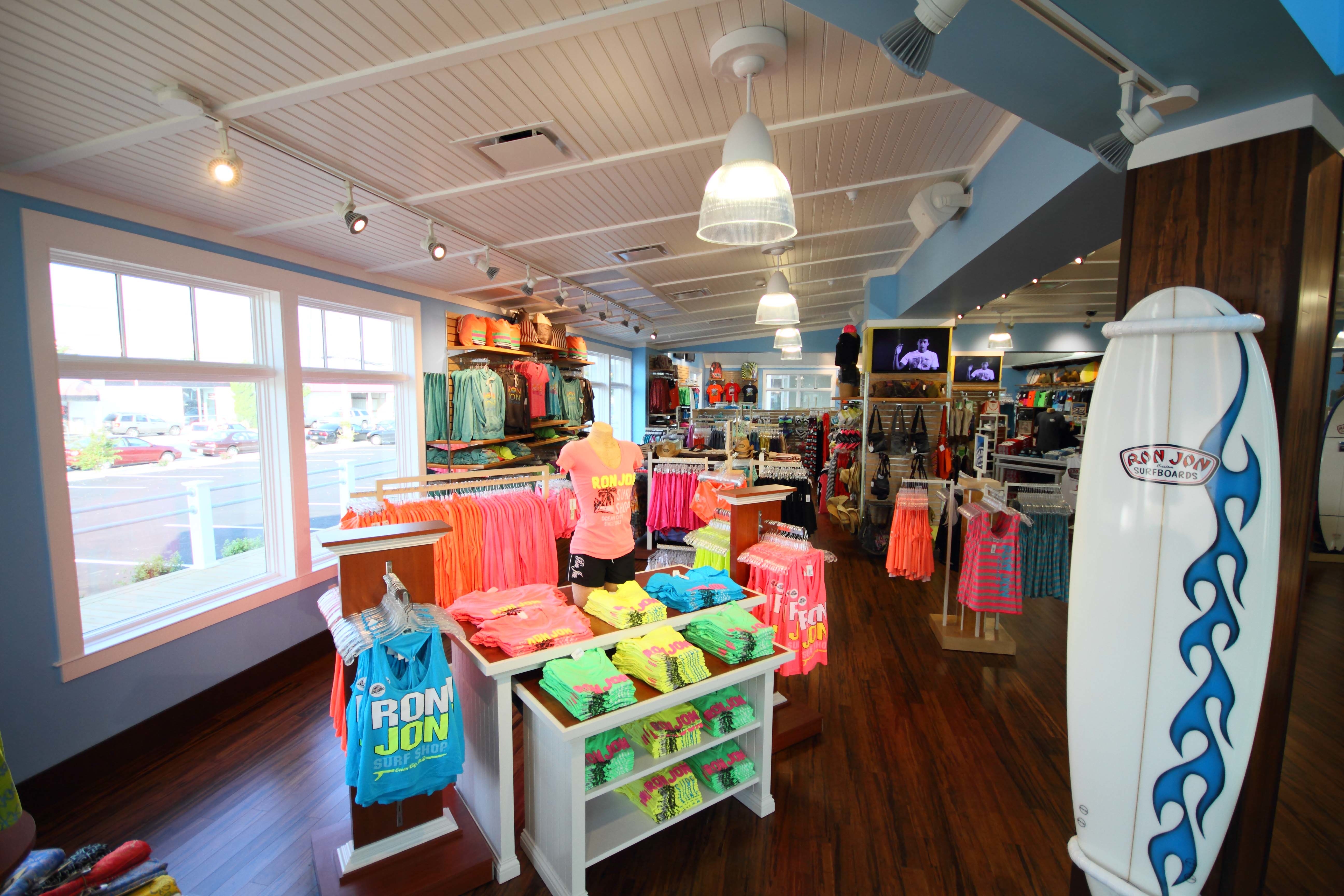 Interior of Ocean City store