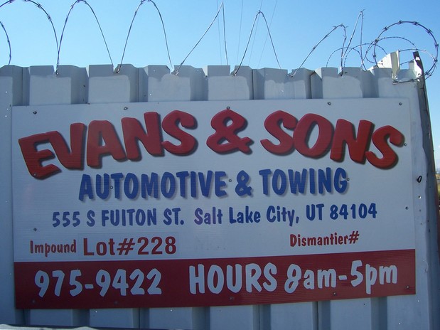 Images Evans & Sons, Auto and Towing - Cash for Cars
