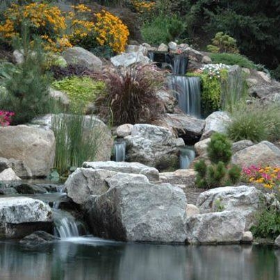 Professional Pond, Waterfall, Stream:  Installation, Maintenance , and Repair. TJB-INC also does leak detection, wetland construction, filtration bogs, fire ponds, pondless water features, & fountains